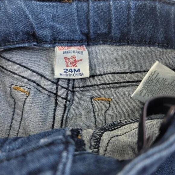 True Religion Blue Jeans Baby Girl Size 24M - Picture 6 of 6